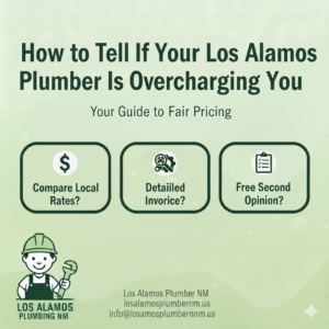 How to Tell If Your Los Alamos Plumber Is Overcharging You